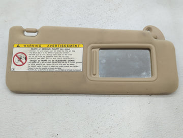 2006 Lexus Is350 Sun Visor Shade Replacement Passenger Right Mirror Fits OEM Used Auto Parts - Oemusedautoparts1.com