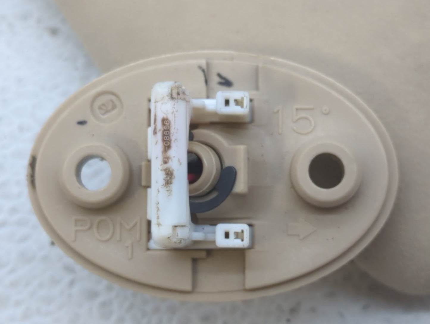 2006 Lexus Is350 Sun Visor Shade Replacement Passenger Right Mirror Fits OEM Used Auto Parts - Oemusedautoparts1.com