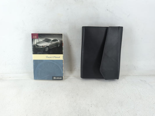2006 Lexus Is350 Owners Manual Book Guide P/N:01999-53619 OEM Used Auto Parts - Oemusedautoparts1.com