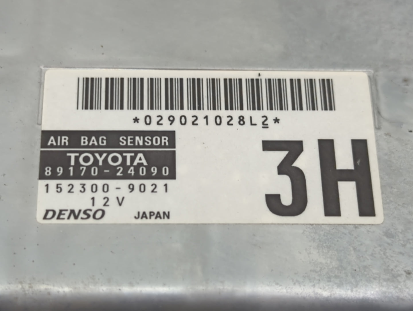 Lexus Ls430 Srs Safety Restraint System Module 89170-24090|152300-9021 - Oemusedautoparts1.com