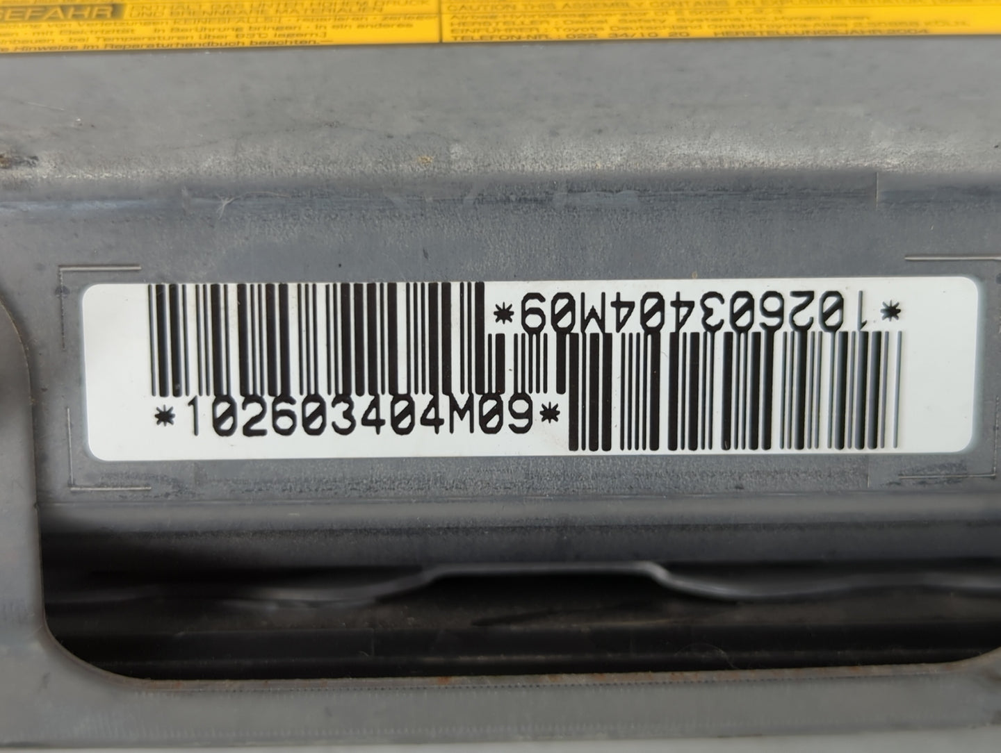 2001-2006 Lexus Ls430 Passenger Curtain Air Bag Oem - Oemusedautoparts1.com