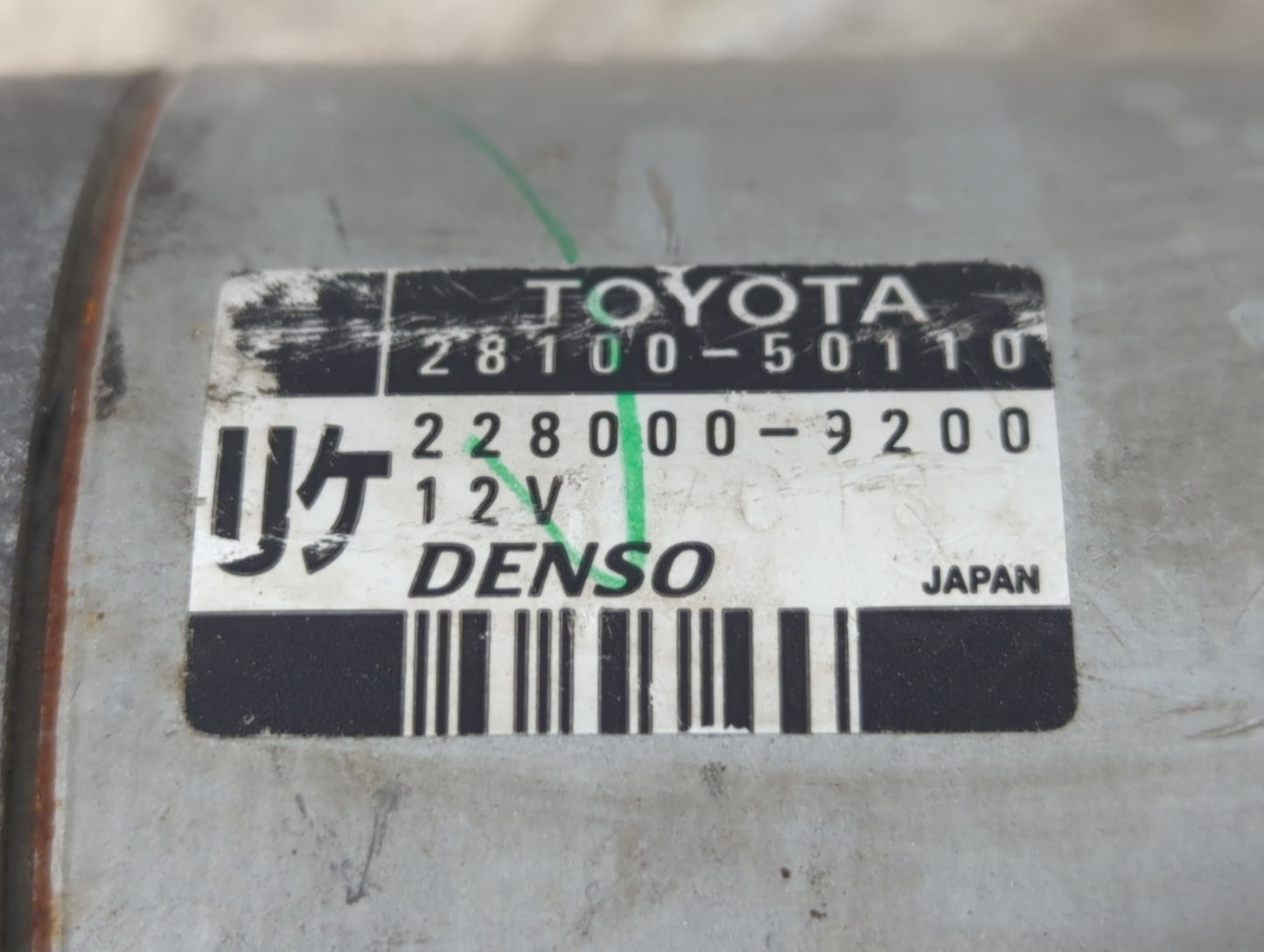 2001-2006 Lexus Ls430 Car Starter Motor Solenoid OEM P/N:228000-9200 Fits Fits 2001 2002 2003 2004 2005 2006 2007 2008 2009 