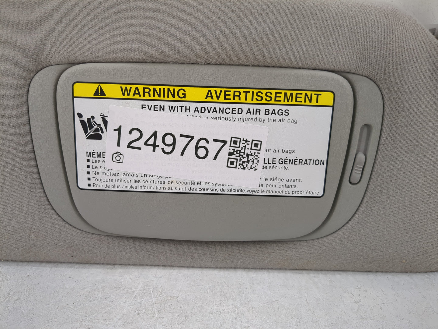 2004-2006 Lexus Rx330 Sun Visor Shade Replacement Passenger Right Mirror Fits Fits 2004 2005 2006 2007 2008 2009 OEM Used Au