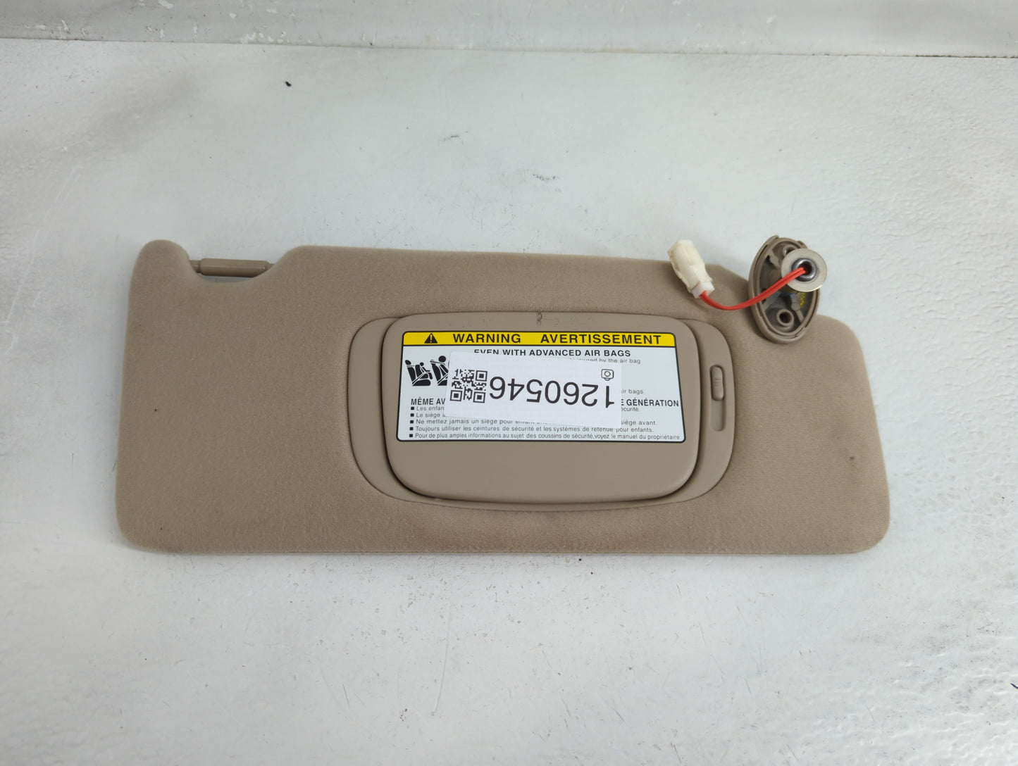 2004-2006 Lexus Rx330 Sun Visor Shade Replacement Passenger Right Mirror Fits Fits 2004 2005 2006 2007 2008 2009 OEM Used Au