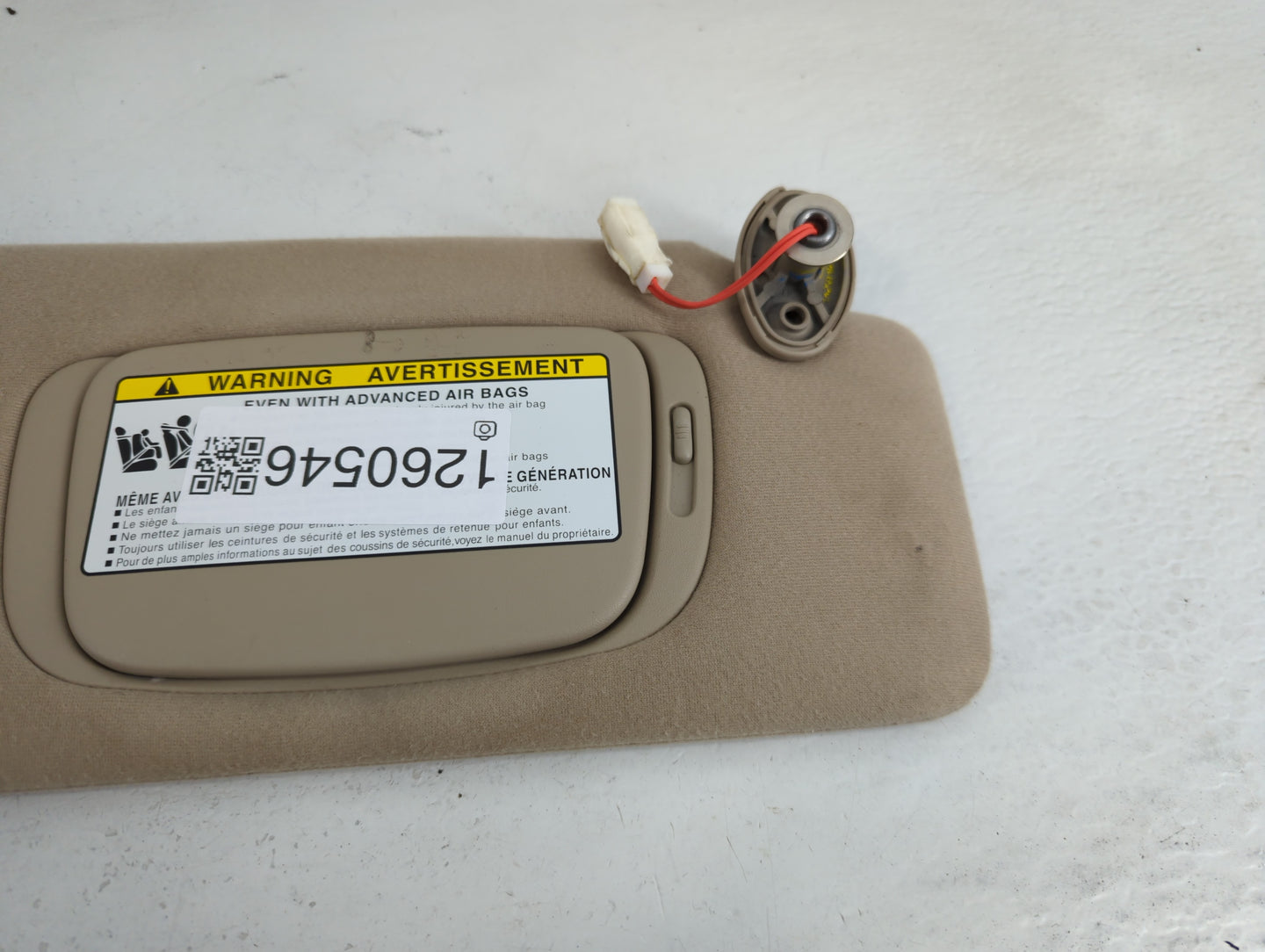 2004-2006 Lexus Rx330 Sun Visor Shade Replacement Passenger Right Mirror Fits Fits 2004 2005 2006 2007 2008 2009 OEM Used Au