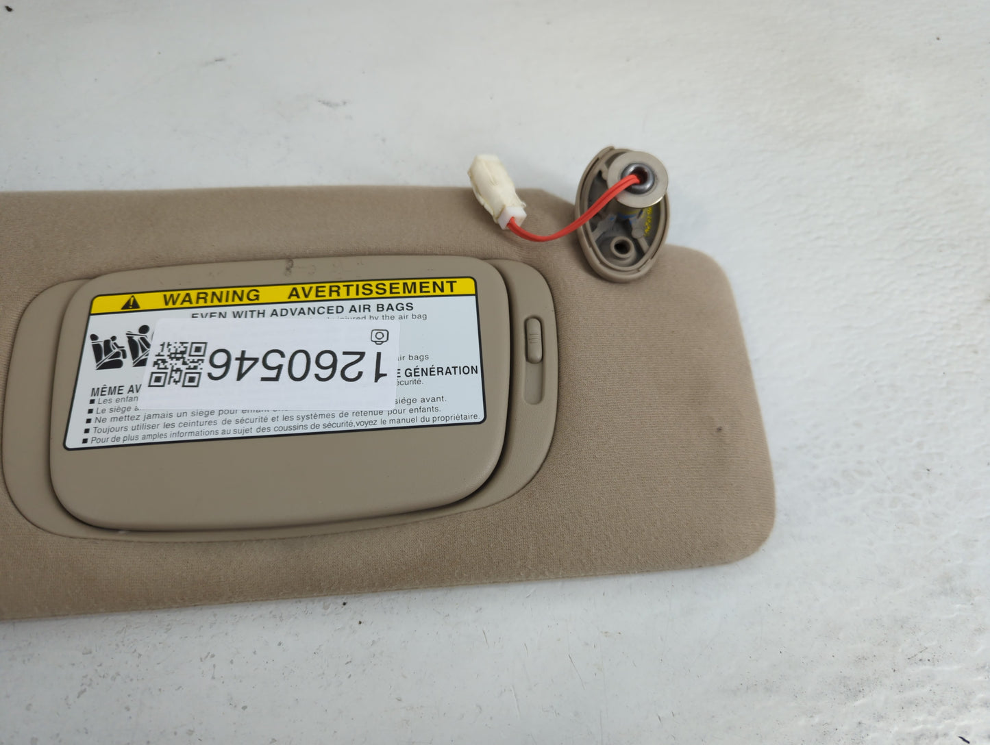 2004-2006 Lexus Rx330 Sun Visor Shade Replacement Passenger Right Mirror Fits Fits 2004 2005 2006 2007 2008 2009 OEM Used Au