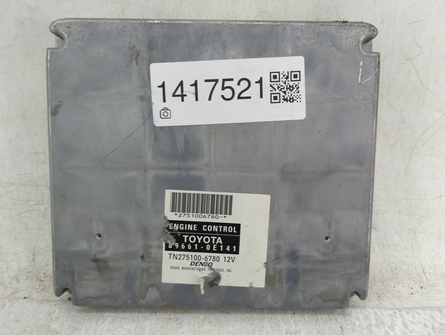 2004-2006 Lexus Rx330 PCM Engine Control Computer ECU ECM PCU OEM P/N:2751006780 89661-0E141 Fits Fits 2004 2005 2006 OEM Us