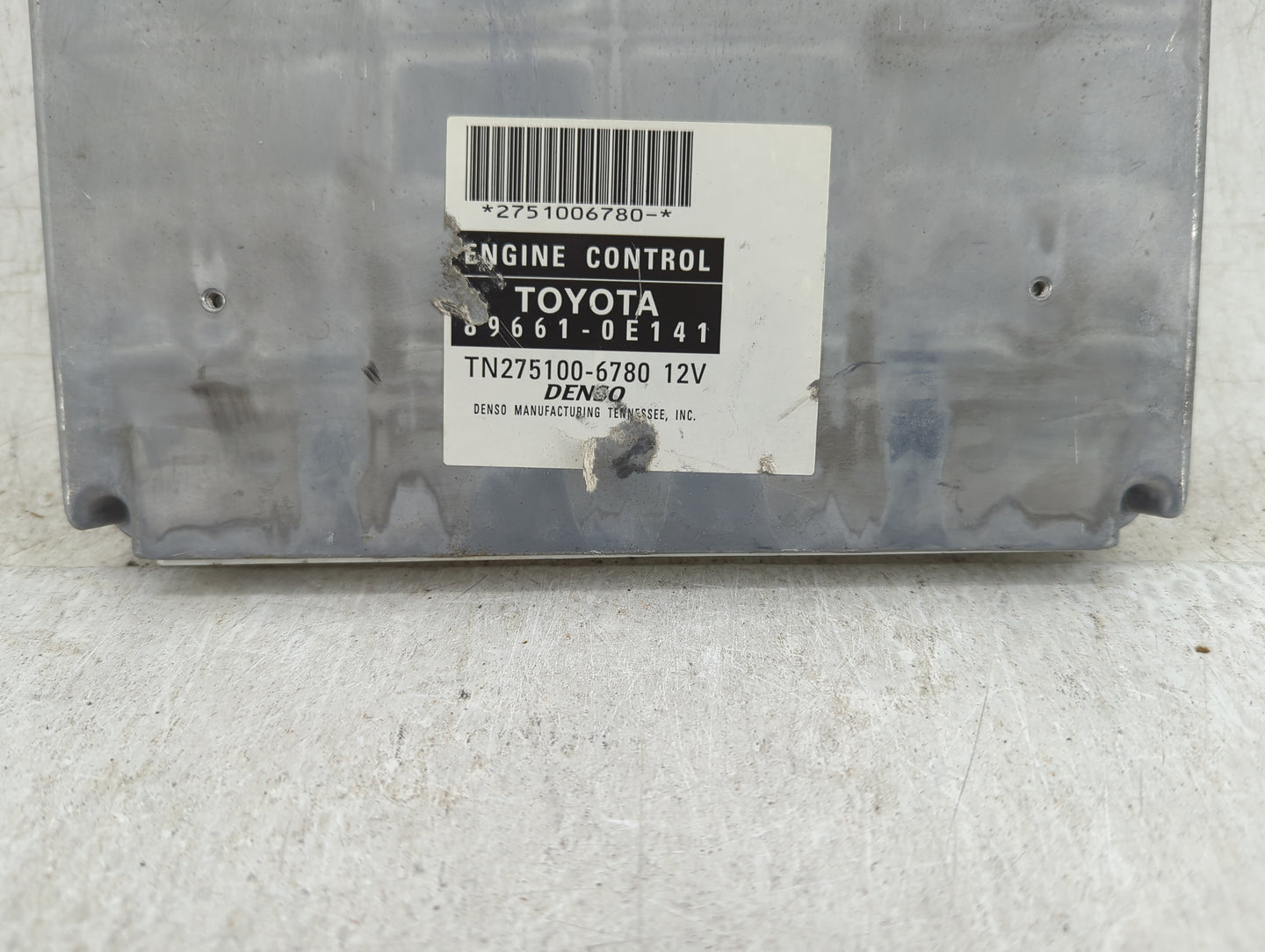 2004-2006 Lexus Rx330 PCM Engine Control Computer ECU ECM PCU OEM P/N:2751006780 89661-0E141 Fits Fits 2004 2005 2006 OEM Us