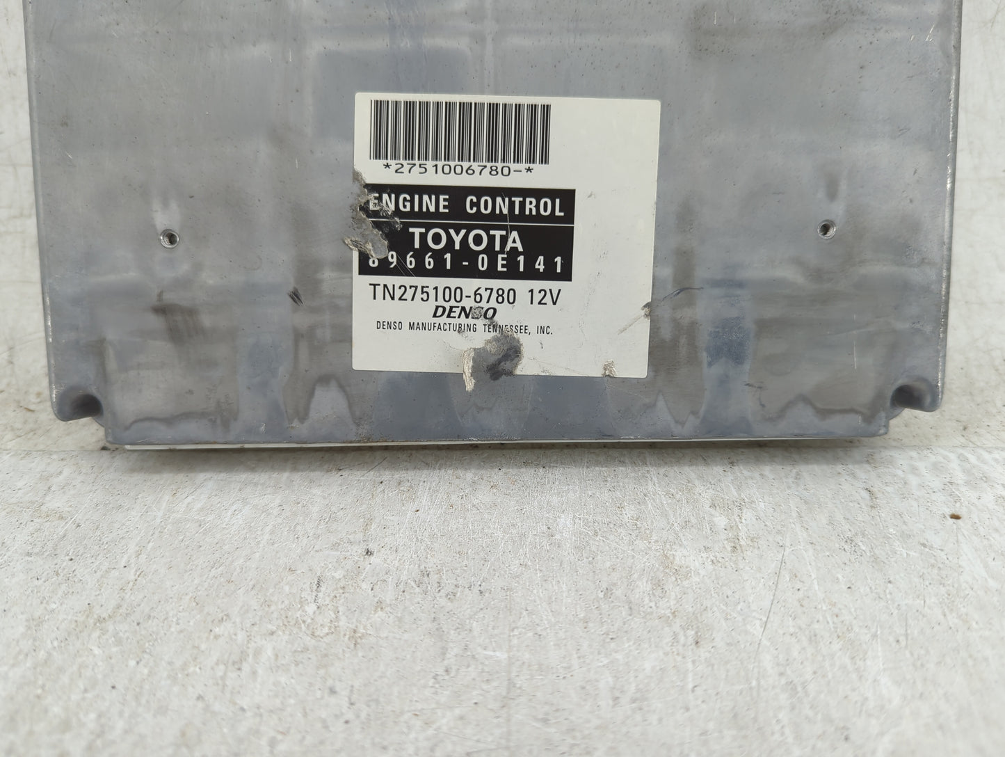 2004-2006 Lexus Rx330 PCM Engine Control Computer ECU ECM PCU OEM P/N:2751006780 89661-0E141 Fits Fits 2004 2005 2006 OEM Us