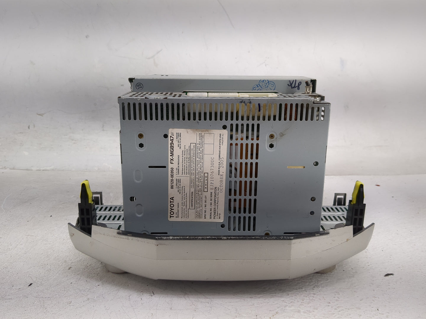 2004-2006 Lexus Rx330 Radio AM FM Cd Player Receiver Replacement P/N:86120-0E050 Fits Fits 2004 2005 2006 OEM Used Auto Part