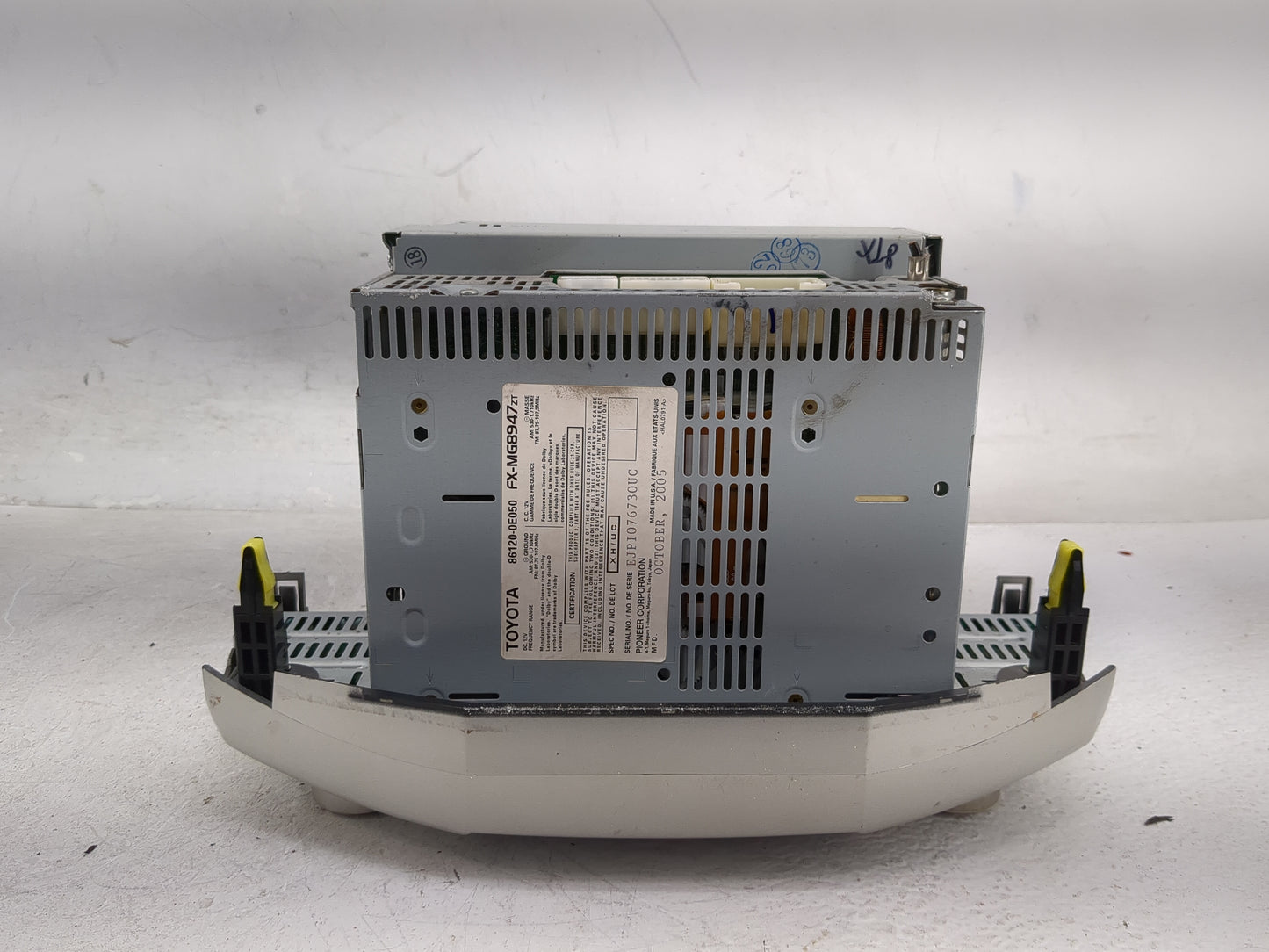2004-2006 Lexus Rx330 Radio AM FM Cd Player Receiver Replacement P/N:86120-0E050 Fits Fits 2004 2005 2006 OEM Used Auto Part