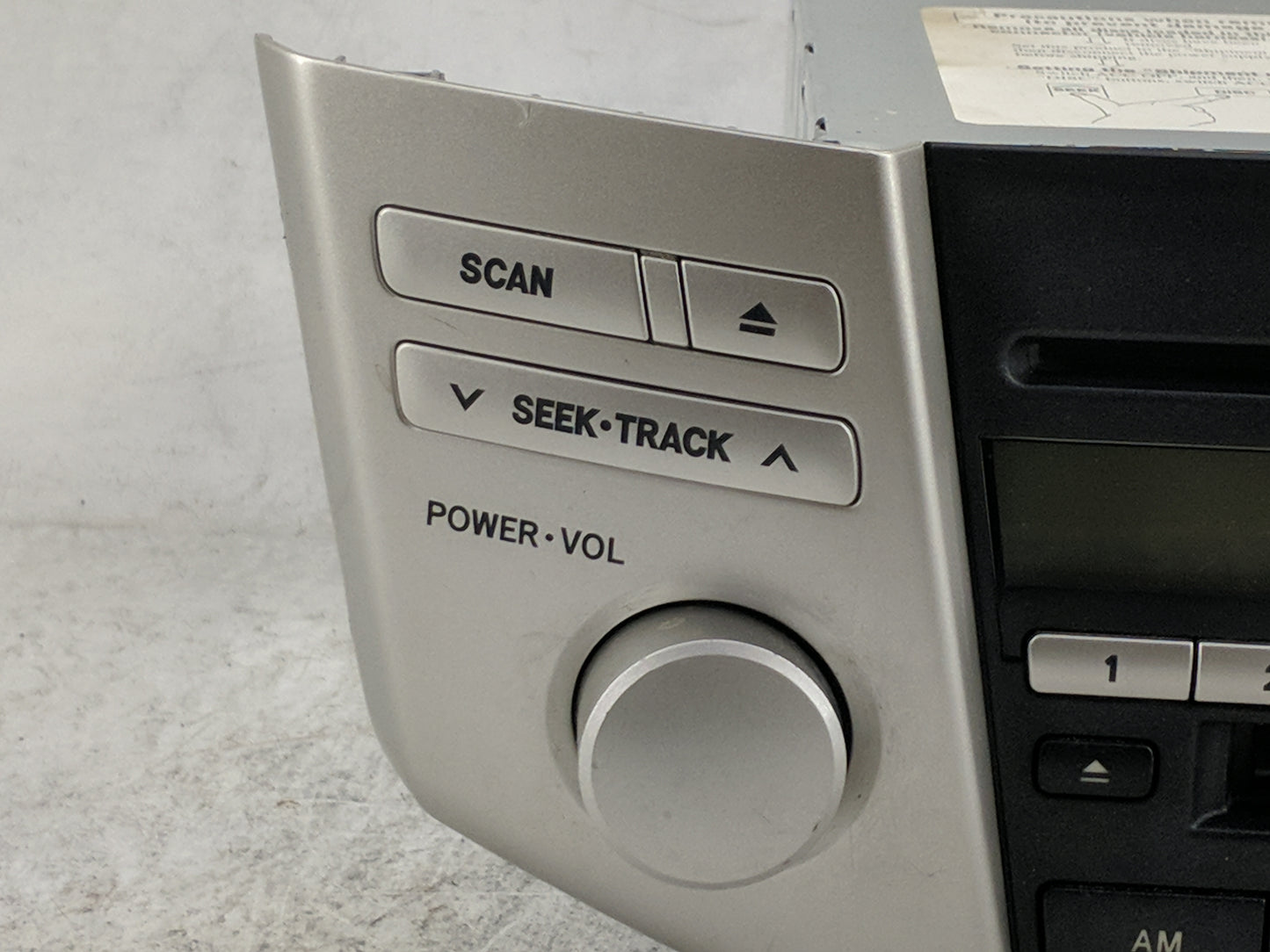 2006 Lexus Rx400h Radio AM FM Cd Player Receiver Replacement P/N:86120-48510 FX-MG8947ZT, EDPK025429UC Fits OEM Used Auto Pa