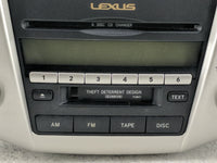 2006 Lexus Rx400h Radio AM FM Cd Player Receiver Replacement P/N:86120-48510 FX-MG8947ZT, EDPK025429UC Fits OEM Used Auto Pa