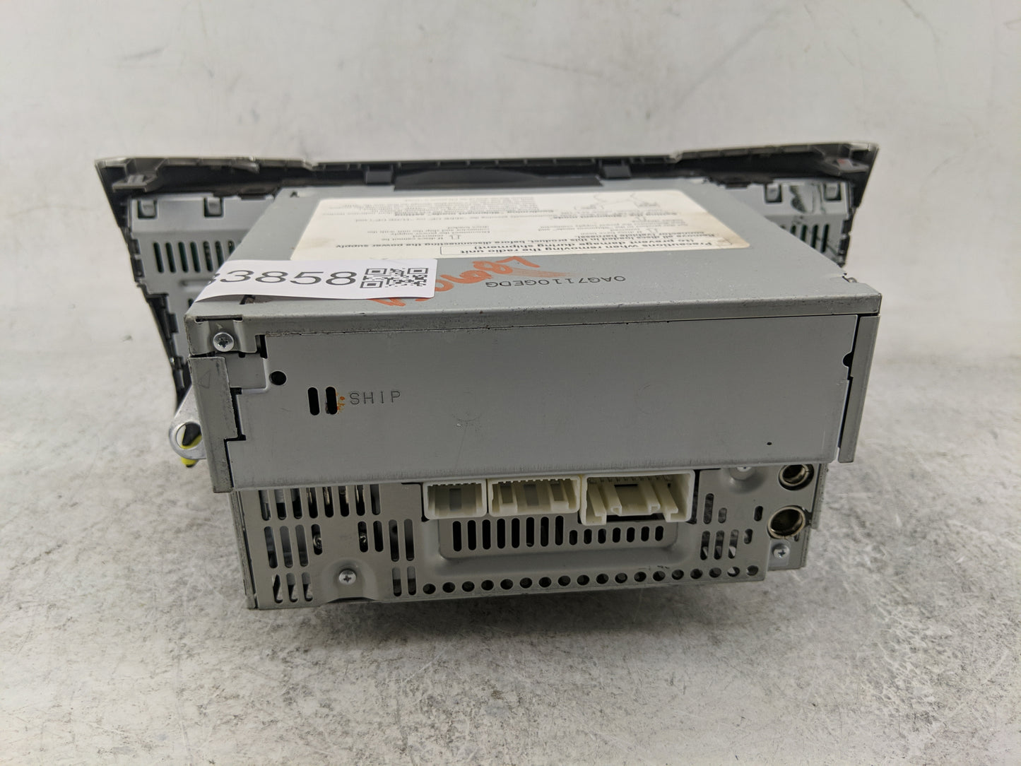 2006 Lexus Rx400h Radio AM FM Cd Player Receiver Replacement P/N:86120-48510 FX-MG8947ZT, EDPK025429UC Fits OEM Used Auto Pa