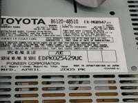 2006 Lexus Rx400h Radio AM FM Cd Player Receiver Replacement P/N:86120-48510 FX-MG8947ZT, EDPK025429UC Fits OEM Used Auto Pa
