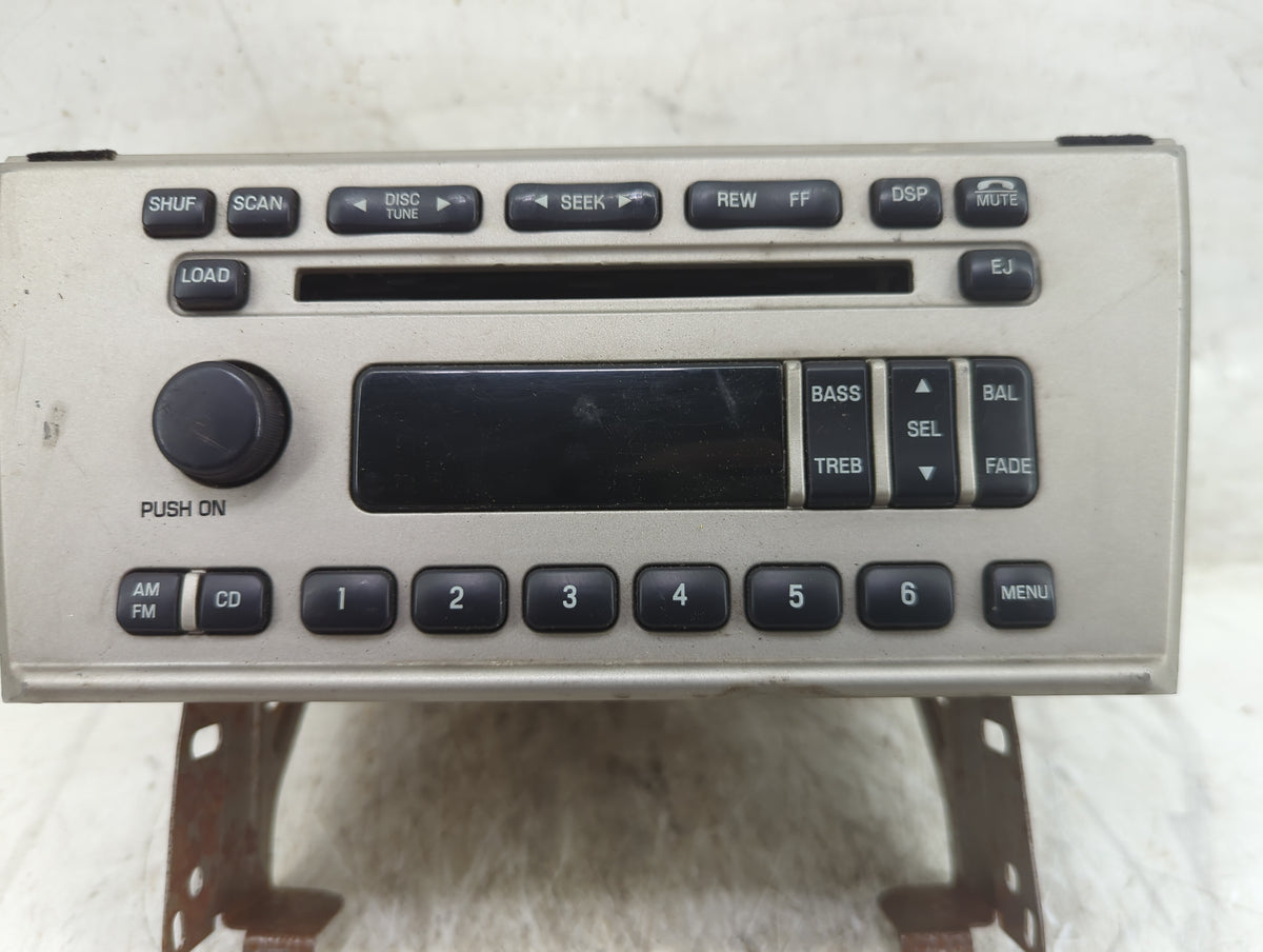 2006 Lincoln Ls Radio AM FM Cd Player Receiver Replacement P/N:3W4T-18C815-AD Fits OEM Used Auto Parts - Oemusedautoparts1.c