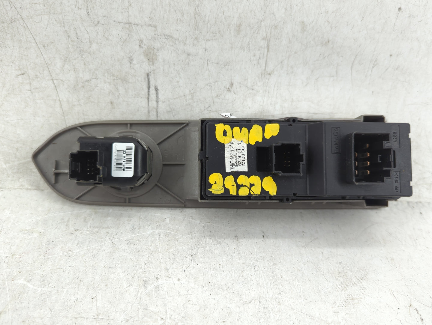 2006 Lincoln Mkz Master Power Window Switch Replacement Driver Side Left P/N:7H6T-14540-AAW Fits OEM Used Auto Parts - Oemus