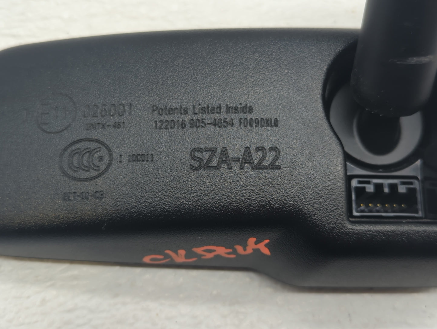 2006 Lincoln Mkz Interior Rear View Mirror Replacement OEM P/N:IE11015892 IE11026001 Fits OEM Used Auto Parts - Oemusedautop