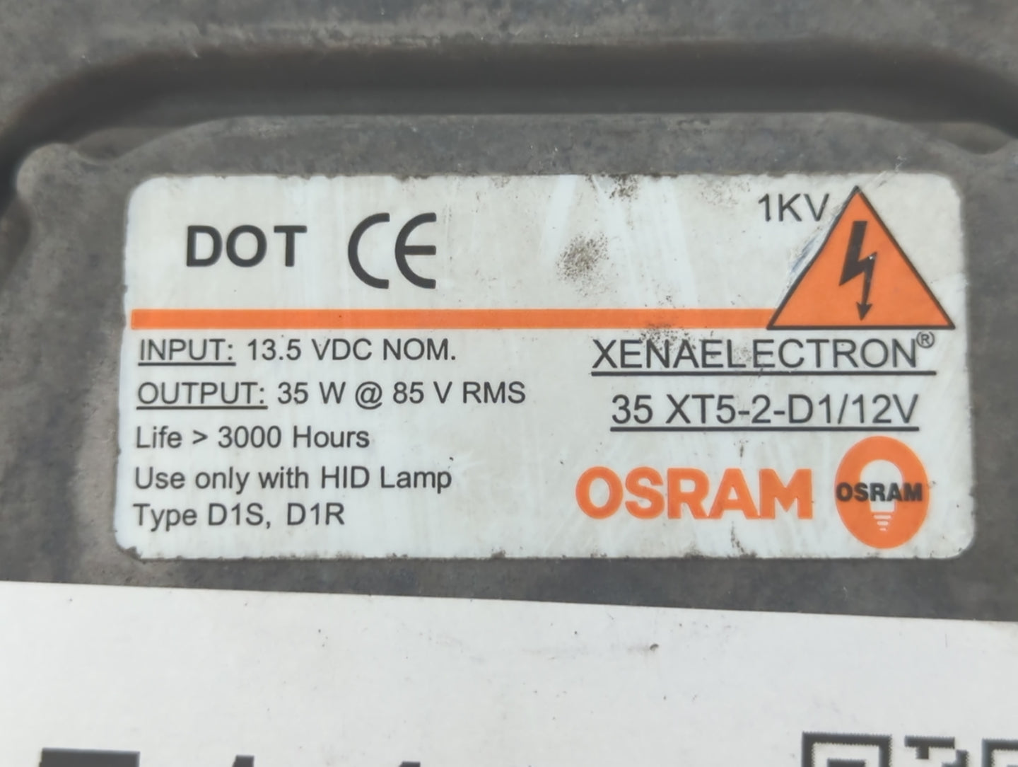 2006 Lincoln Navigator Headlight Ballast Head Light - Oemusedautoparts1.com