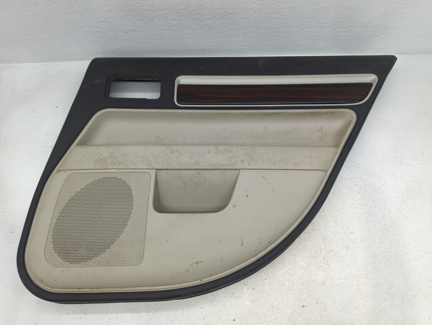 2006 Lincoln Town Car Front Left Driver Interior Door Panel Trim Ebony - Oemusedautoparts1.com