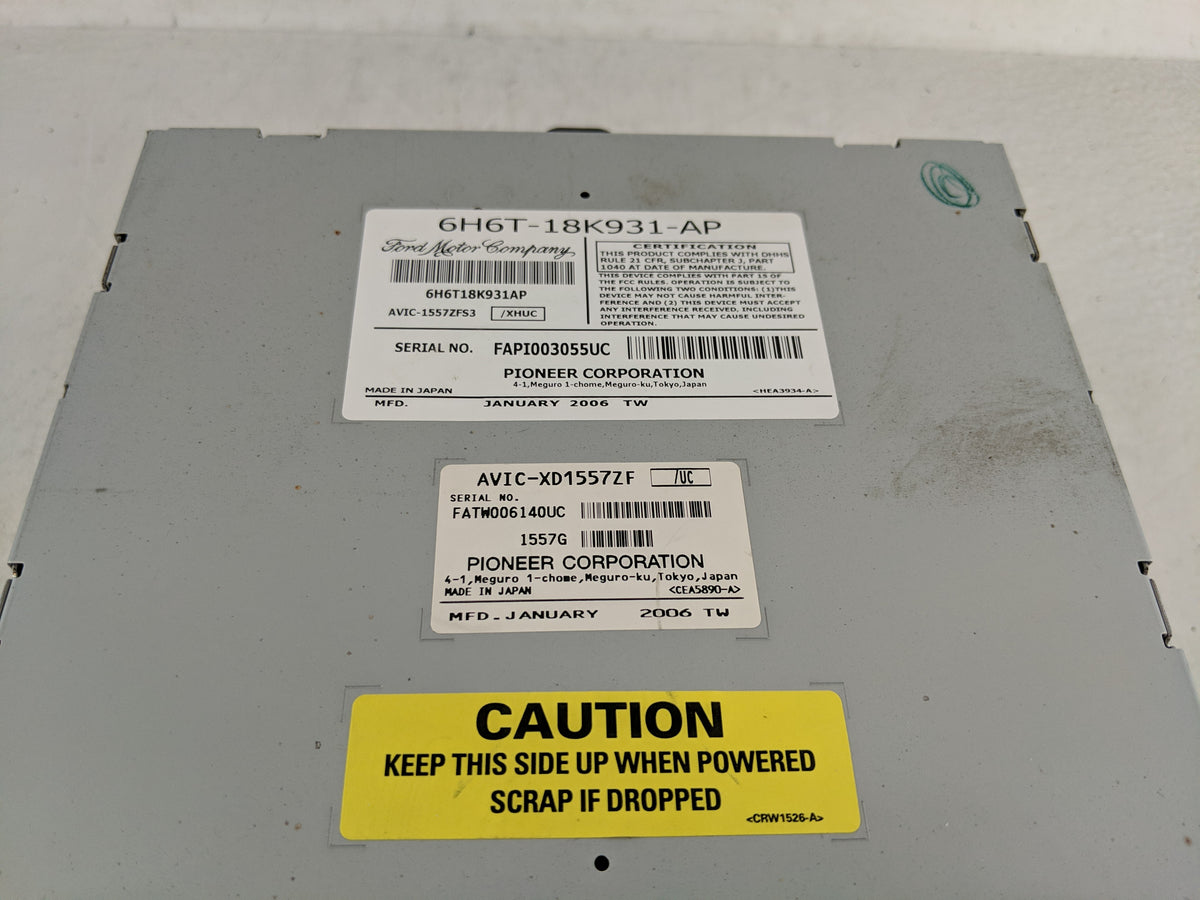 2006 Lincoln Zephyr Information Radio Display Screen - Oemusedautoparts1.com