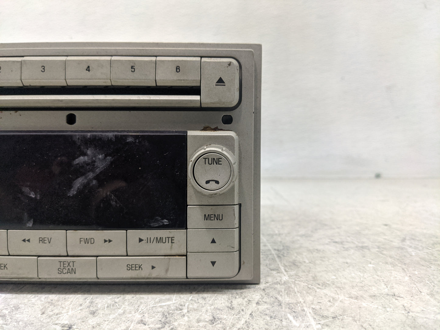 2006 Lincoln Zephyr Radio AM FM Cd Player Receiver Replacement P/N:DEH-MG2057ZF 6H6T-18C815-AL Fits OEM Used Auto Parts - Oe