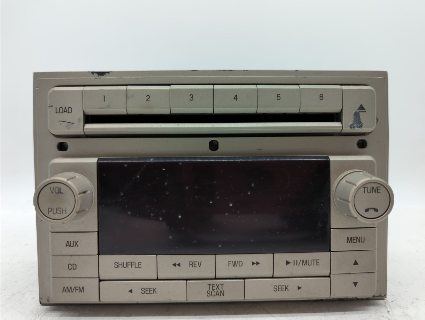 2006 Lincoln Zephyr Radio AM FM Cd Player Receiver Replacement P/N:DEH-MG2057Z Fits OEM Used Auto Parts - Oemusedautoparts1.