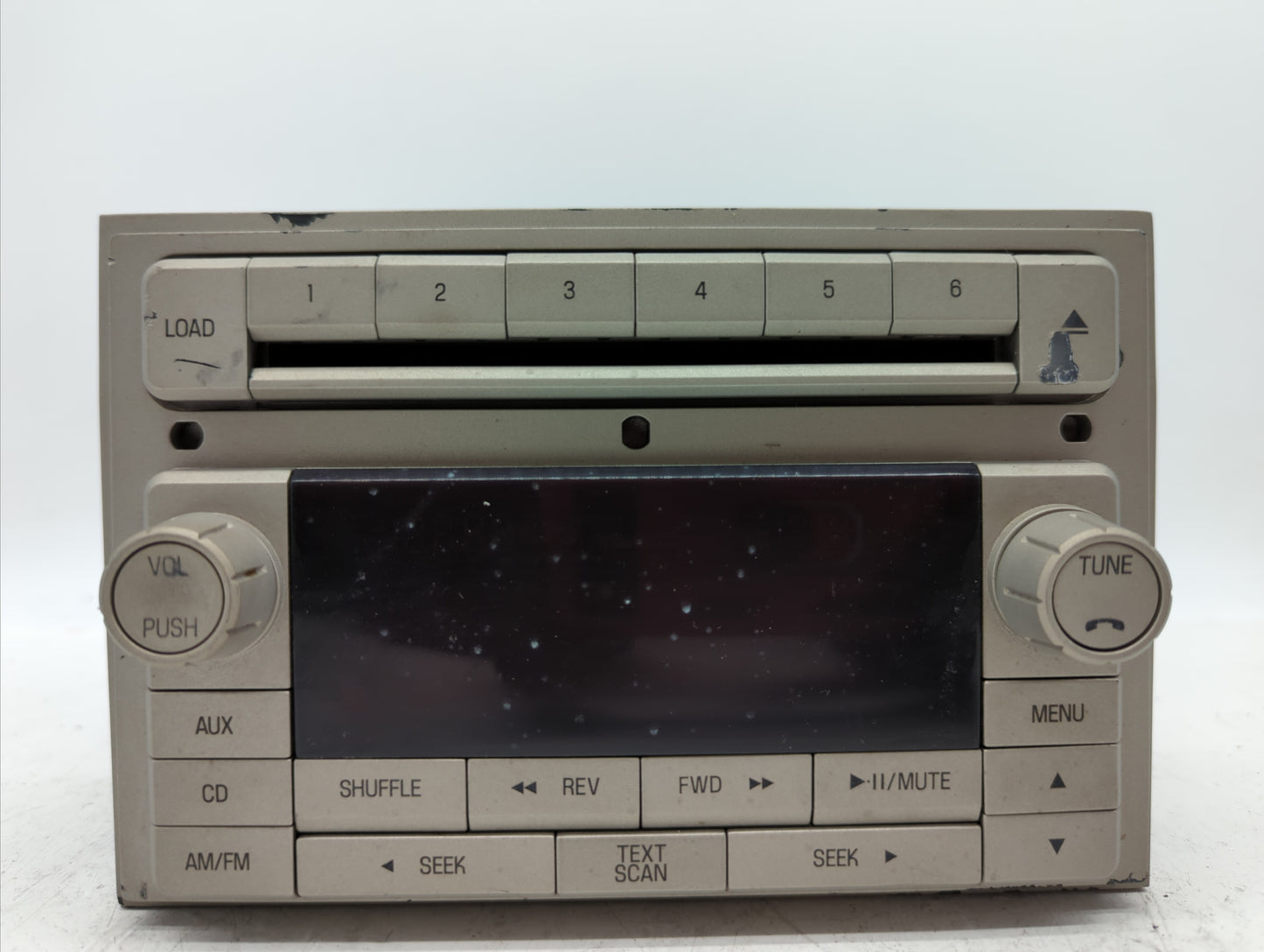 2006 Lincoln Zephyr Radio AM FM Cd Player Receiver Replacement P/N:DEH-MG2057Z Fits OEM Used Auto Parts - Oemusedautoparts1.