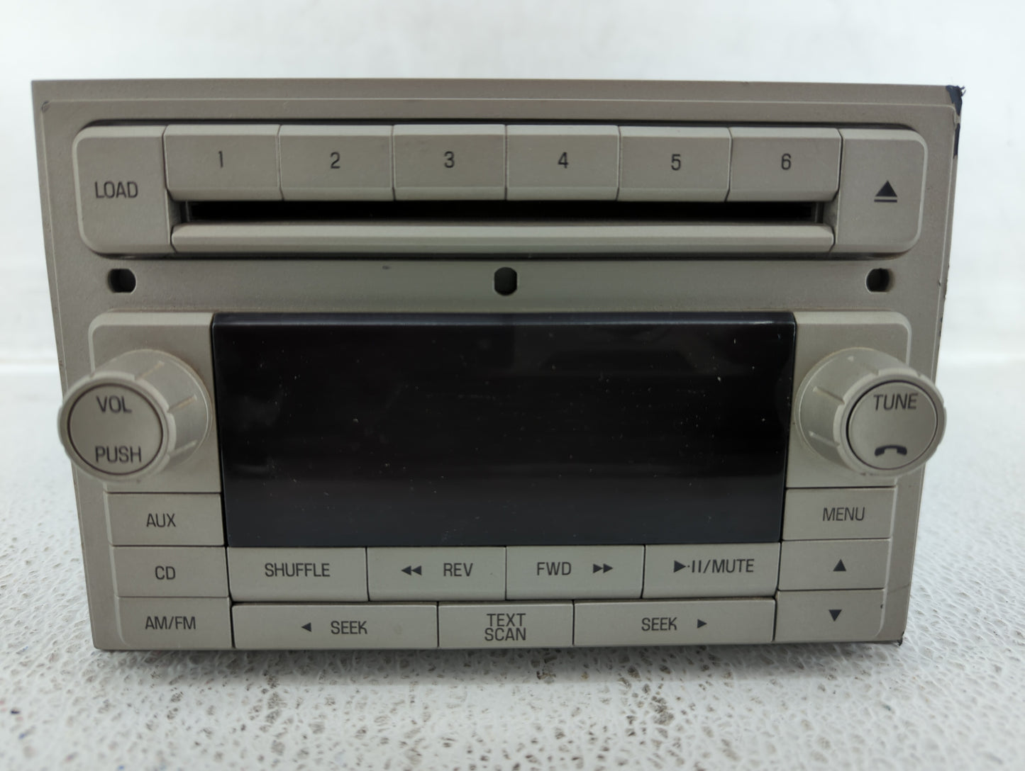 2006 Lincoln Zephyr Radio AM FM Cd Player Receiver Replacement P/N:6H6T-18C815-BP Fits OEM Used Auto Parts - Oemusedautopart
