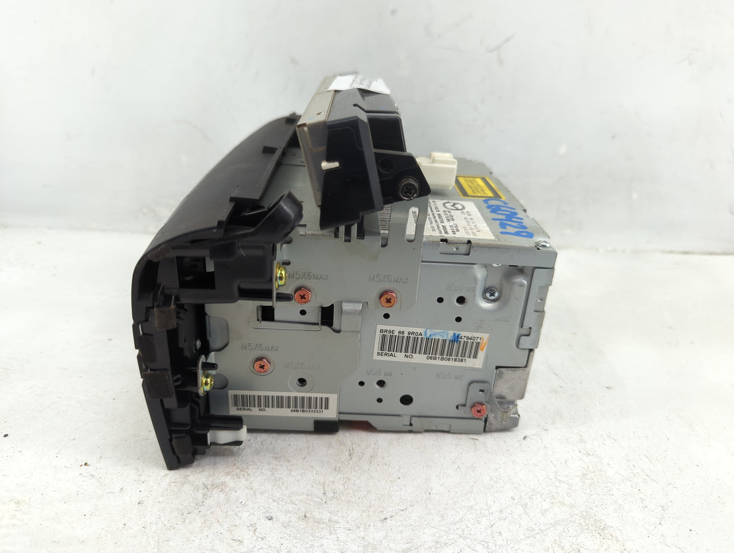 2006-2007 Mazda 3 Radio AM FM Cd Player Receiver Replacement P/N:14794078 Fits Fits 2006 2007 OEM Used Auto Parts - Oemuseda