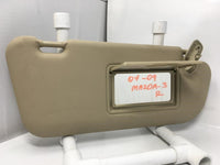 2004-2009 Mazda 3 Sun Visor Shade Replacement Passenger Right Mirror Fits Fits 2004 2005 2006 2007 2008 2009 OEM Used Auto P
