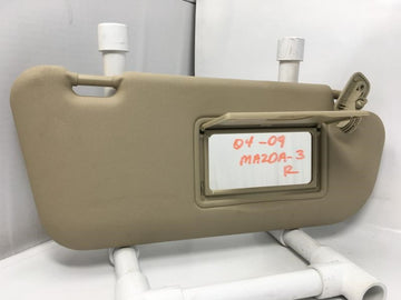 2004-2009 Mazda 3 Sun Visor Shade Replacement Passenger Right Mirror Fits Fits 2004 2005 2006 2007 2008 2009 OEM Used Auto Parts