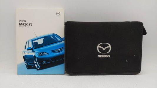 2006 Mazda 3 Owners Manual Book Guide OEM Used Auto Parts