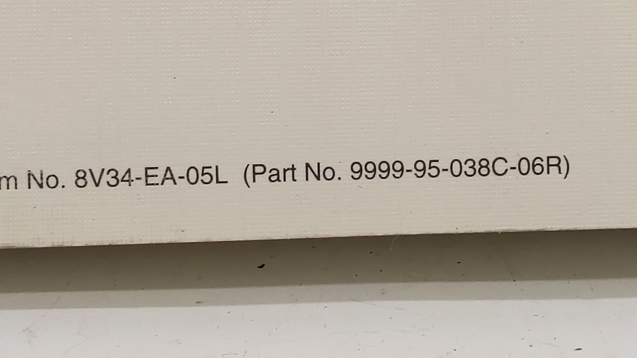 2006 Mazda 3 Owners Manual Book Guide OEM Used Auto Parts - Oemusedautoparts1.com