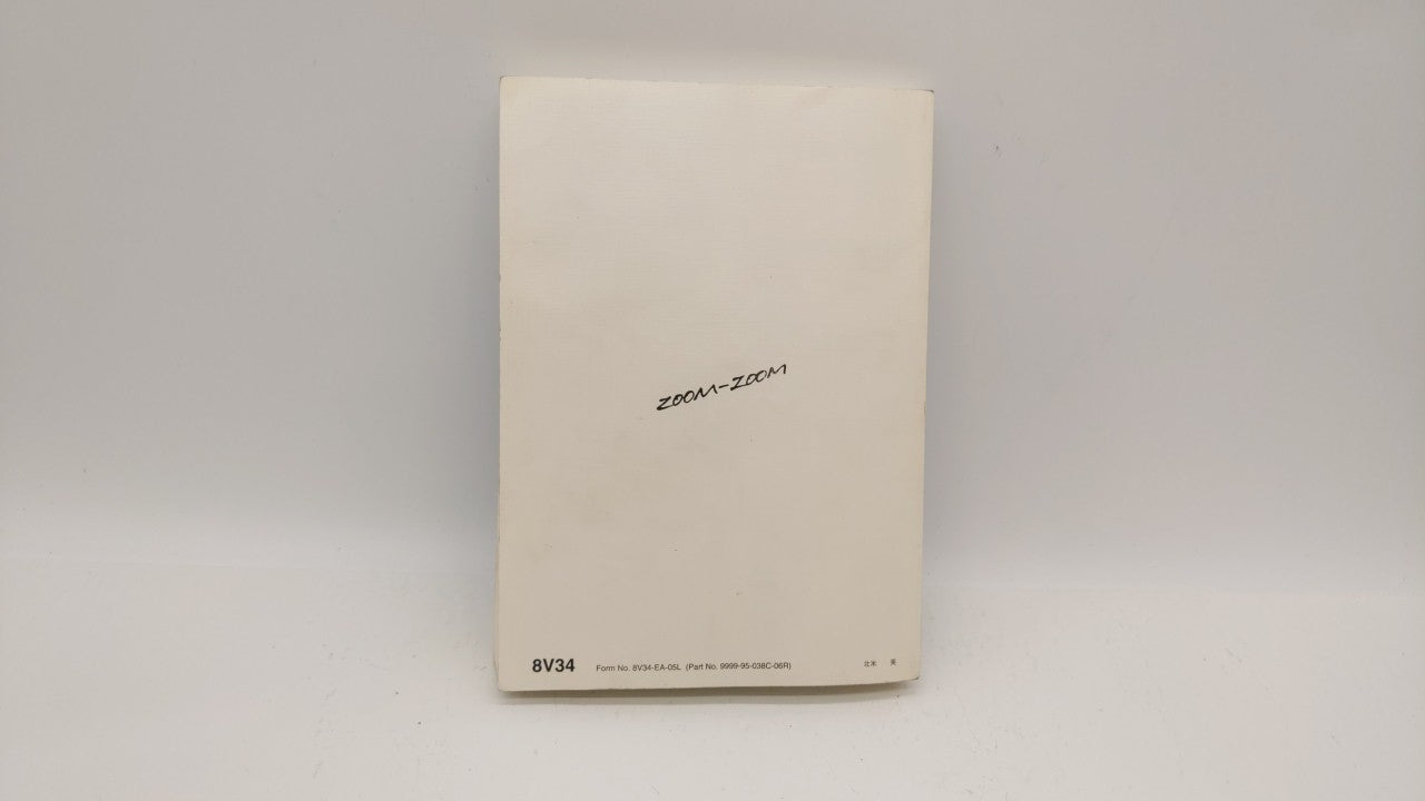 2006 Mazda 3 Owners Manual Book Guide OEM Used Auto Parts - Oemusedautoparts1.com