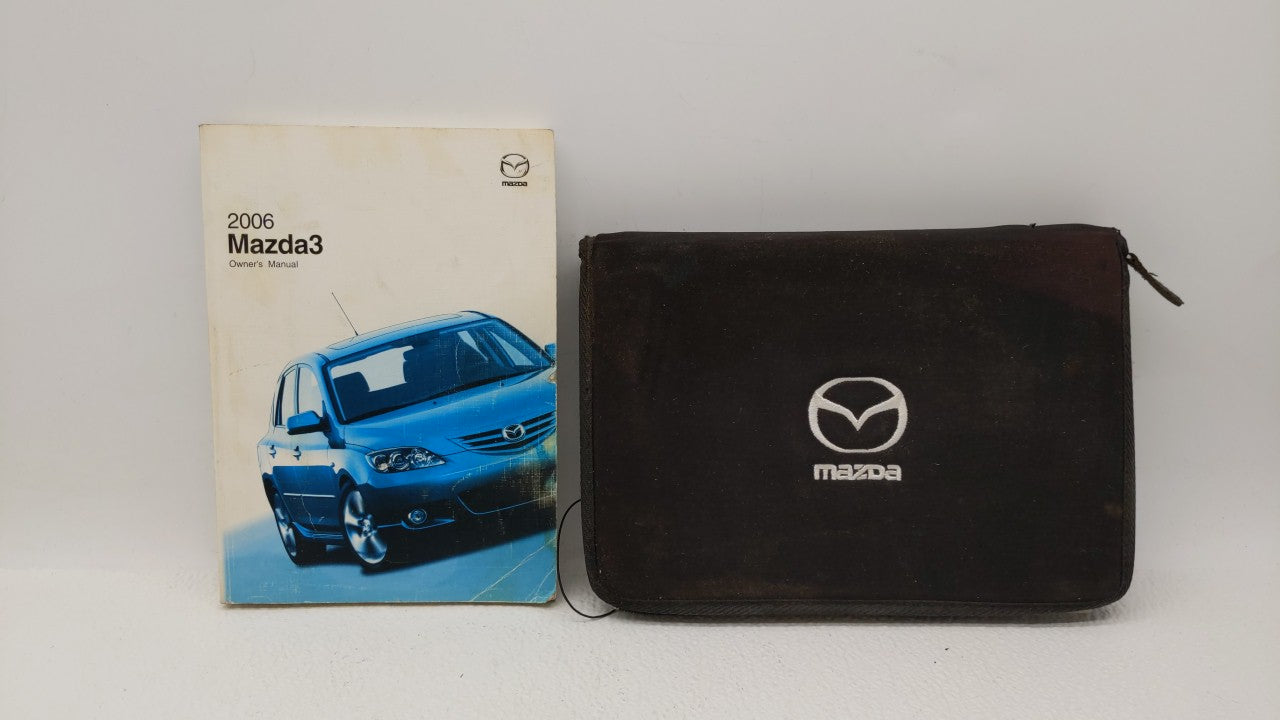 2006 Mazda 3 Owners Manual Book Guide OEM Used Auto Parts - Oemusedautoparts1.com