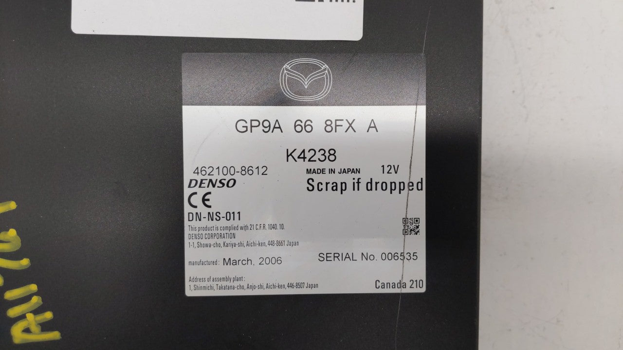2006-2009 Mazda 3 Information Display Screen - Oemusedautoparts1.com