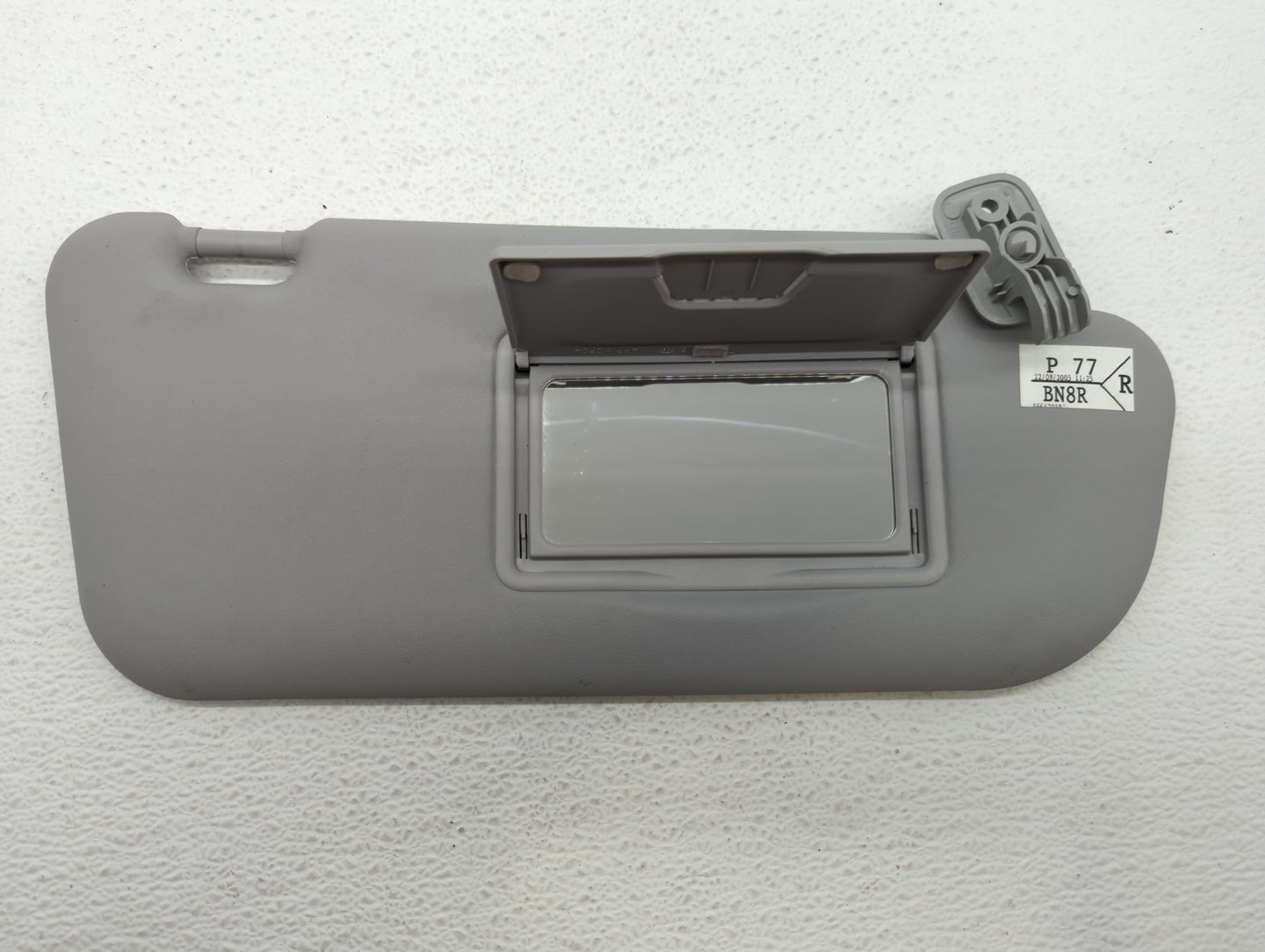 2004-2009 Mazda 3 Sun Visor Shade Replacement Passenger Right Mirror Fits Fits 2004 2005 2006 2007 2008 2009 OEM Used Auto P