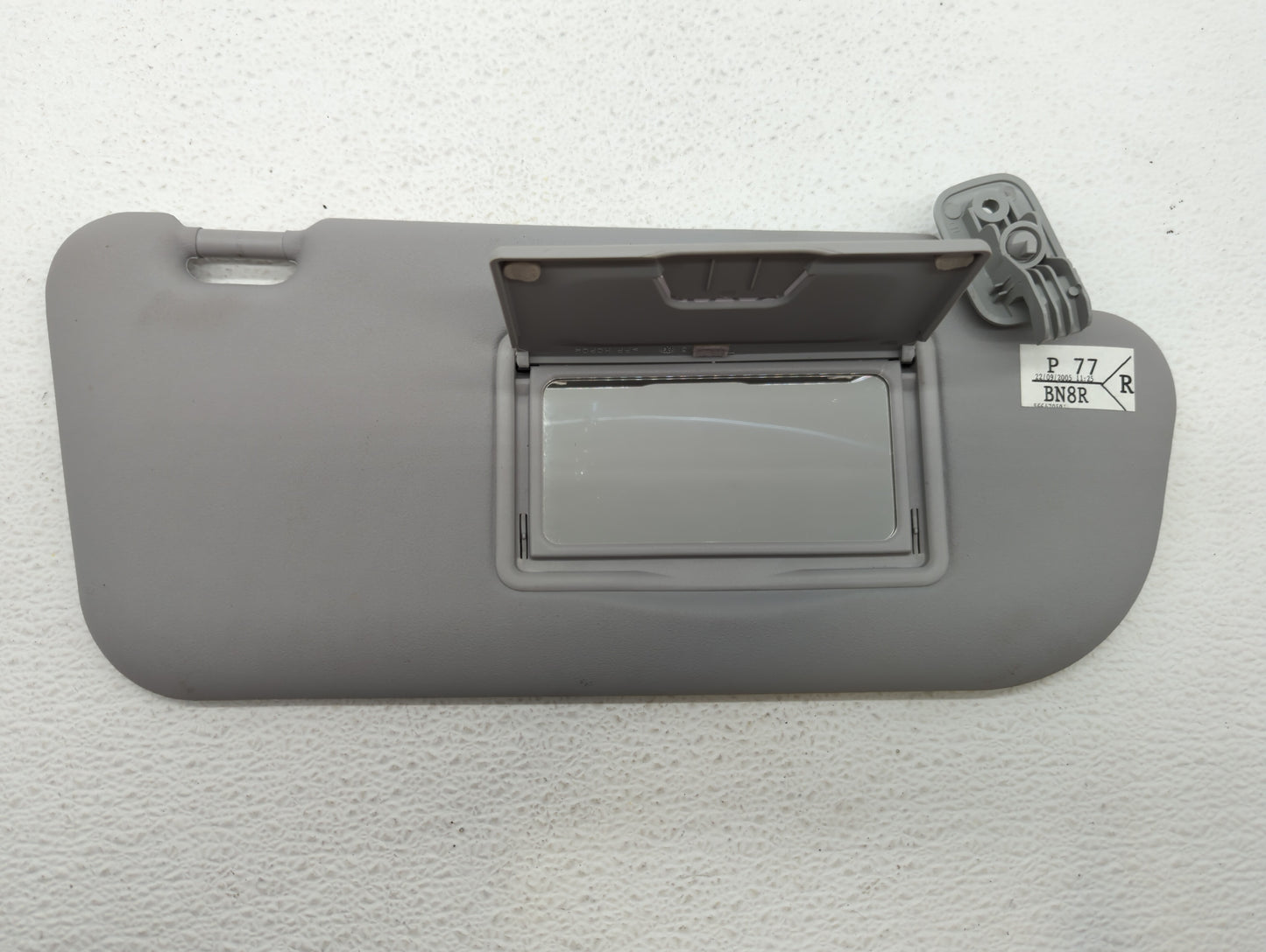 2004-2009 Mazda 3 Sun Visor Shade Replacement Passenger Right Mirror Fits Fits 2004 2005 2006 2007 2008 2009 OEM Used Auto P