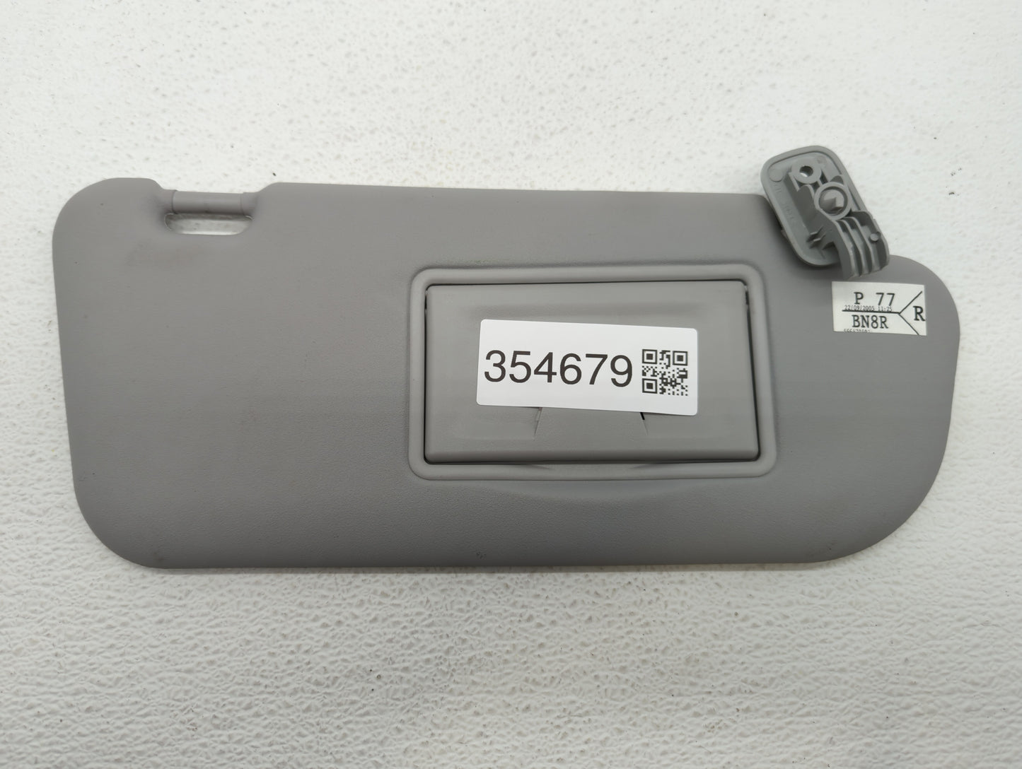 2004-2009 Mazda 3 Sun Visor Shade Replacement Passenger Right Mirror Fits Fits 2004 2005 2006 2007 2008 2009 OEM Used Auto P