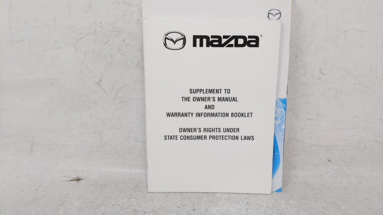 2006 Mazda 3 Owners Manual Book Guide OEM Used Auto Parts - Oemusedautoparts1.com