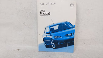 compare product 2006 Mazda 3 Owners Manual Book Guide OEM Used Auto Parts