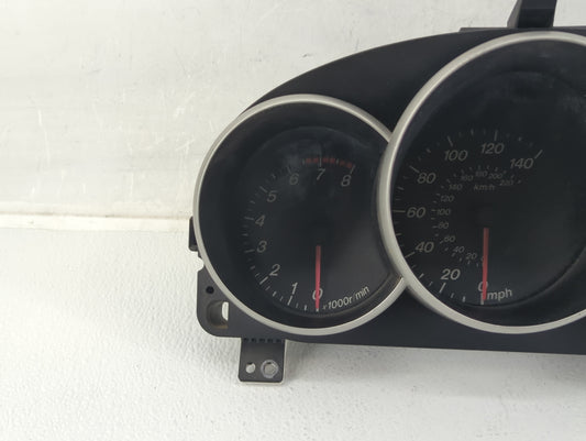 2004-2006 Mazda 3 Instrument Cluster Speedometer Gauges P/N:BP4K 55 430 4XBN8CA41BN8E Fits Fits 2004 2005 2006 OEM Used Auto Parts