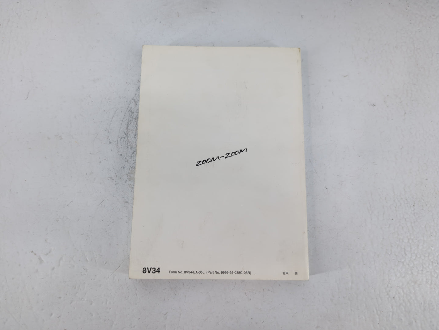 2006 Mazda 3 Owners Manual Book Guide P/N:9999-95-038C OEM Used Auto Parts - Oemusedautoparts1.com