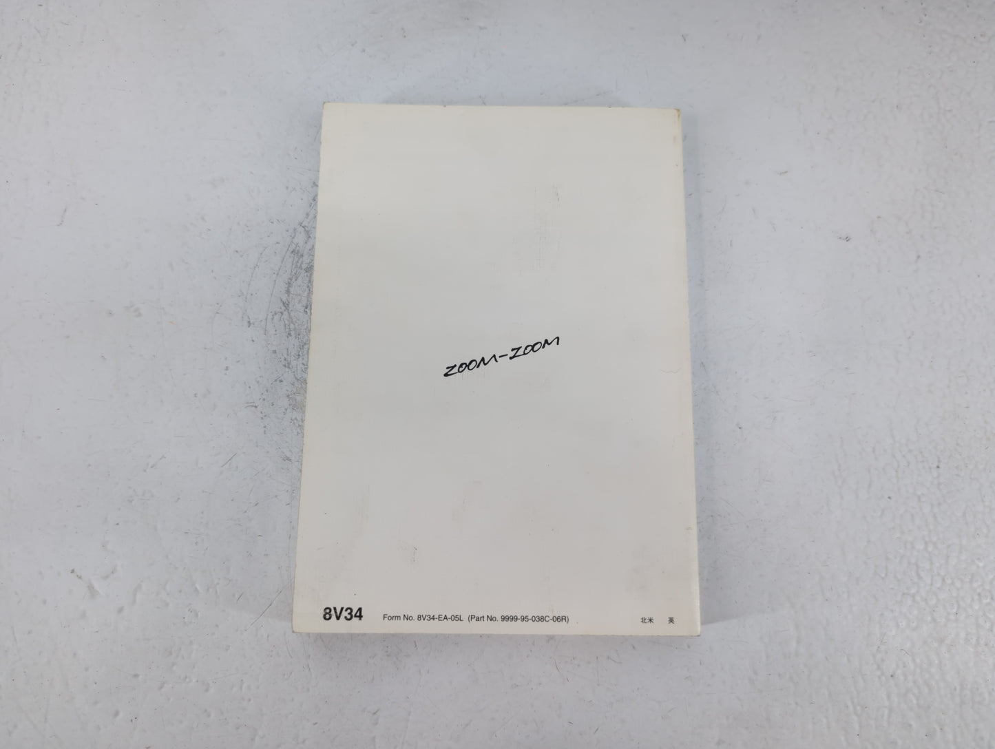 2006 Mazda 3 Owners Manual Book Guide P/N:9999-95-038C OEM Used Auto Parts - Oemusedautoparts1.com