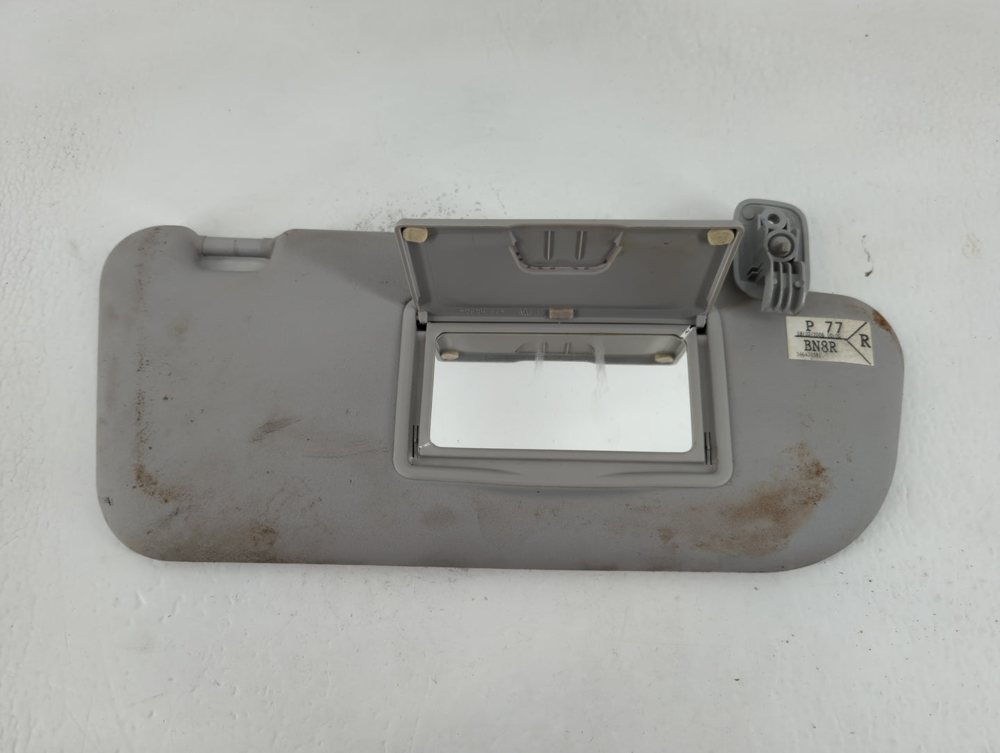 2004-2009 Mazda 3 Sun Visor Shade Replacement Passenger Right Mirror Fits Fits 2004 2005 2006 2007 2008 2009 OEM Used Auto P