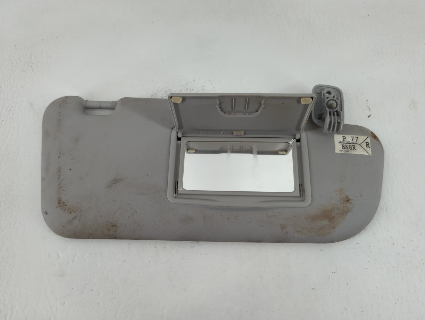 2004-2009 Mazda 3 Sun Visor Shade Replacement Passenger Right Mirror Fits Fits 2004 2005 2006 2007 2008 2009 OEM Used Auto P