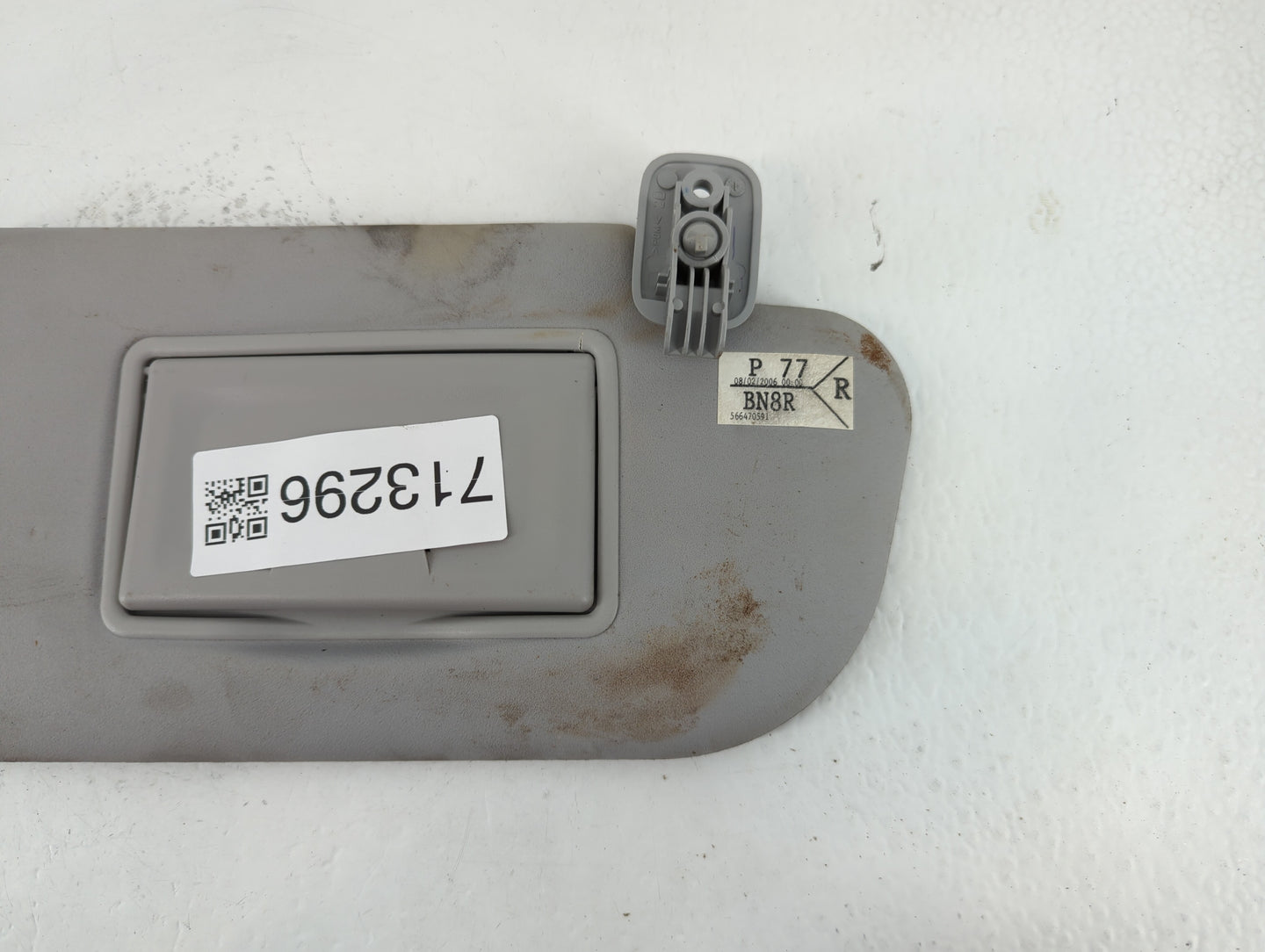 2004-2009 Mazda 3 Sun Visor Shade Replacement Passenger Right Mirror Fits Fits 2004 2005 2006 2007 2008 2009 OEM Used Auto P