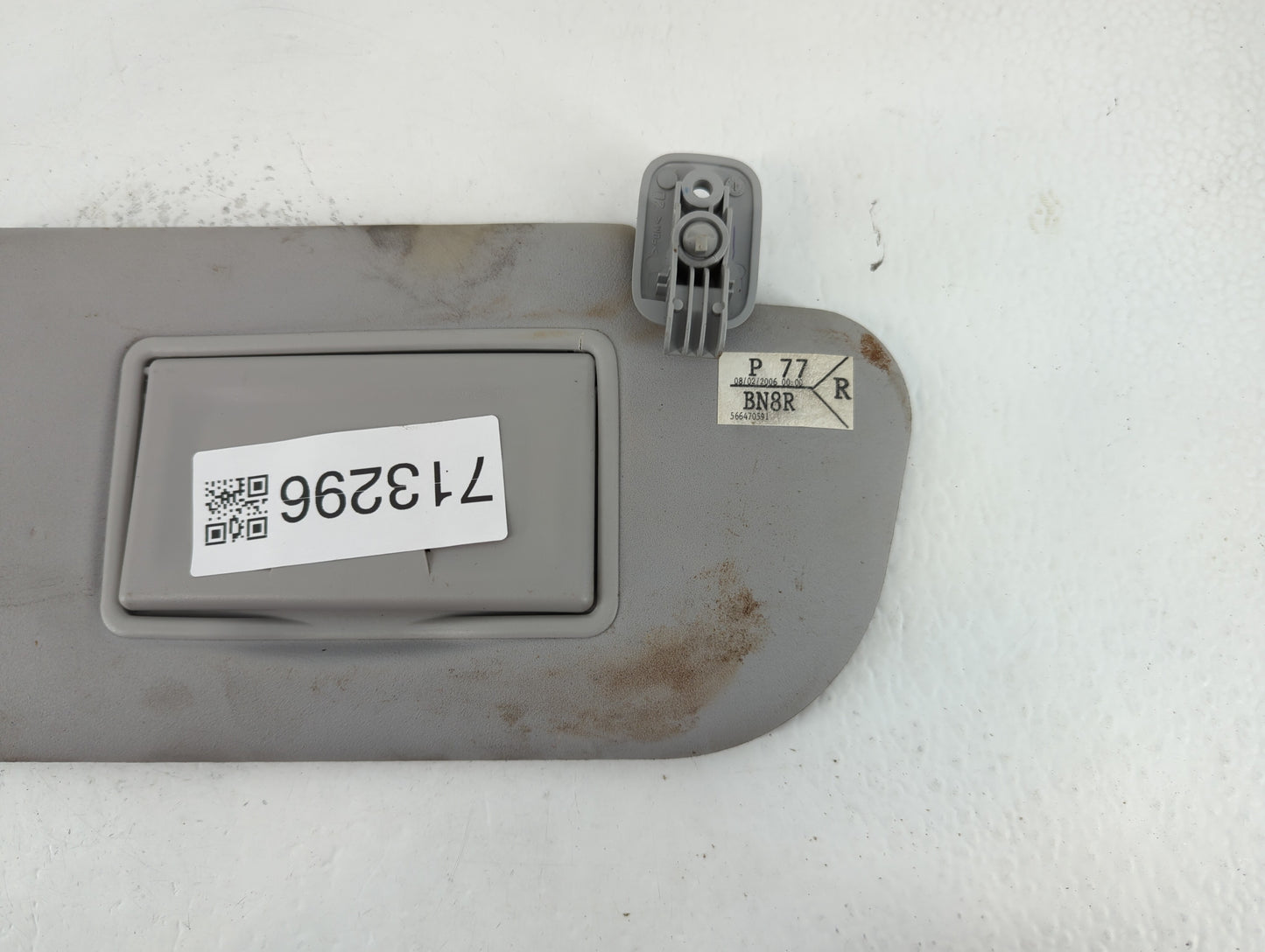 2004-2009 Mazda 3 Sun Visor Shade Replacement Passenger Right Mirror Fits Fits 2004 2005 2006 2007 2008 2009 OEM Used Auto P