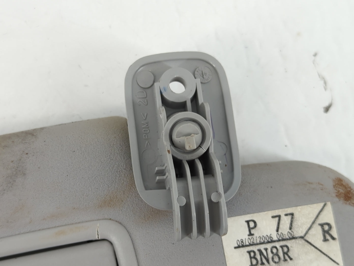 2004-2009 Mazda 3 Sun Visor Shade Replacement Passenger Right Mirror Fits Fits 2004 2005 2006 2007 2008 2009 OEM Used Auto P